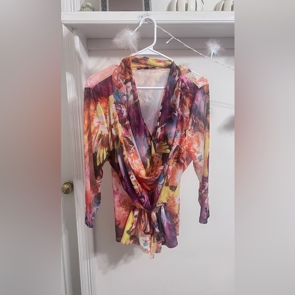 Anthropologie Tops - FINAL PRICE Anthropologie Juliette Vibrant Blouse